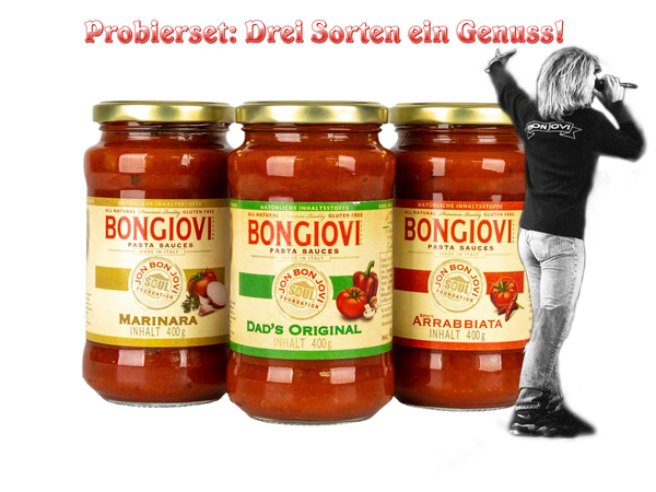 Probierset Bongiovi Sauce Bongiovi Brand Europe