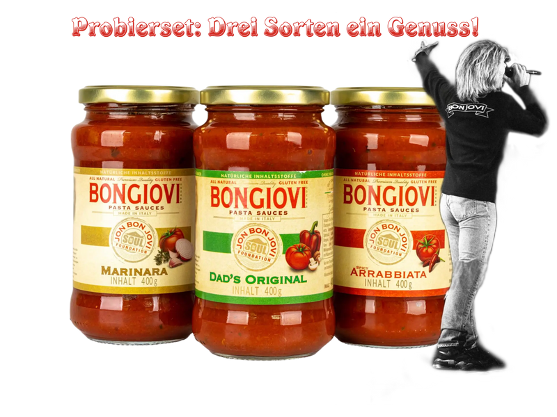 Probierset Bongiovi Sauce Bongiovi Brand Europe